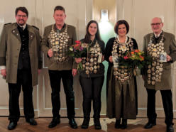 v.l Lars Neumann,Thomas Brecht,Lena Schmidt,Alexandra Herpich Jürgen Jahn